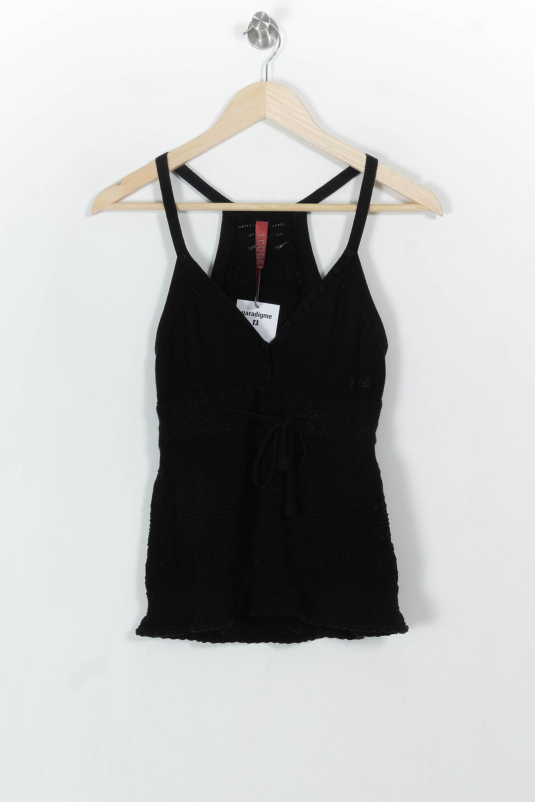 Débardeur Noir - Taille S/36 de la marque I.Code | PARAD104426 - Vendu par Paradigme - Image 2