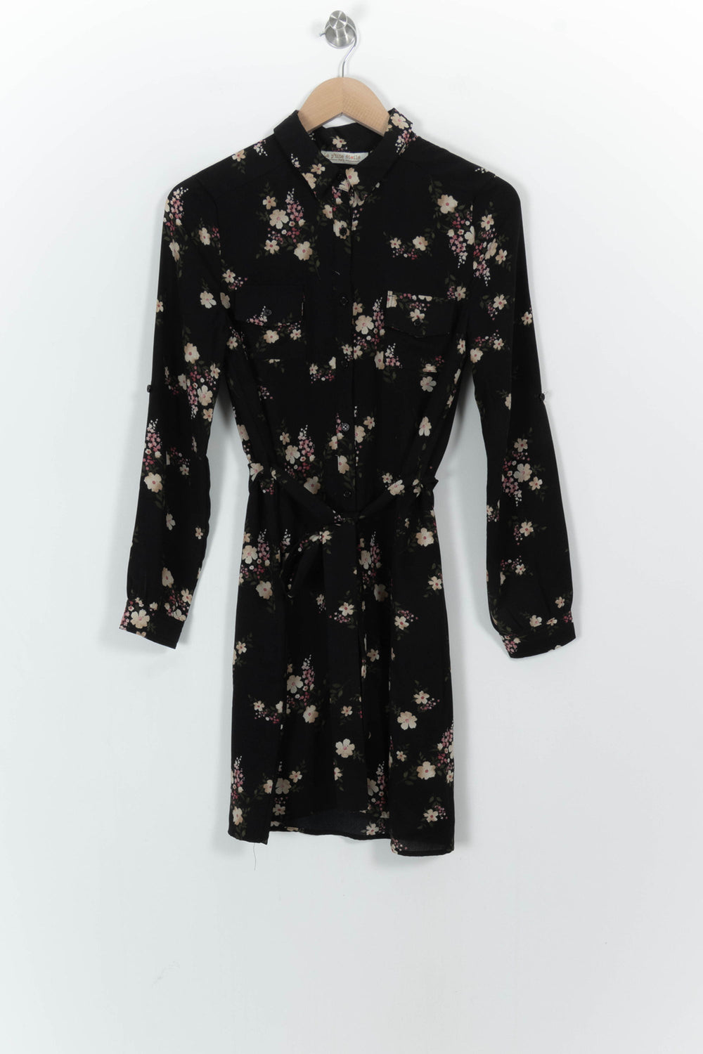 Robe Chemise Noire et Blanche - Taille S/36 de la marque La Petite Etoile | PARAD104427 - Vendu par Paradigme - Image 2