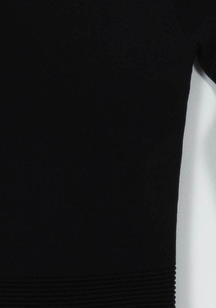 Robe Patineuse Noire - Taille S/36 de la marque Sandro | PARAD104429 - Vendu par Paradigme - Image 3