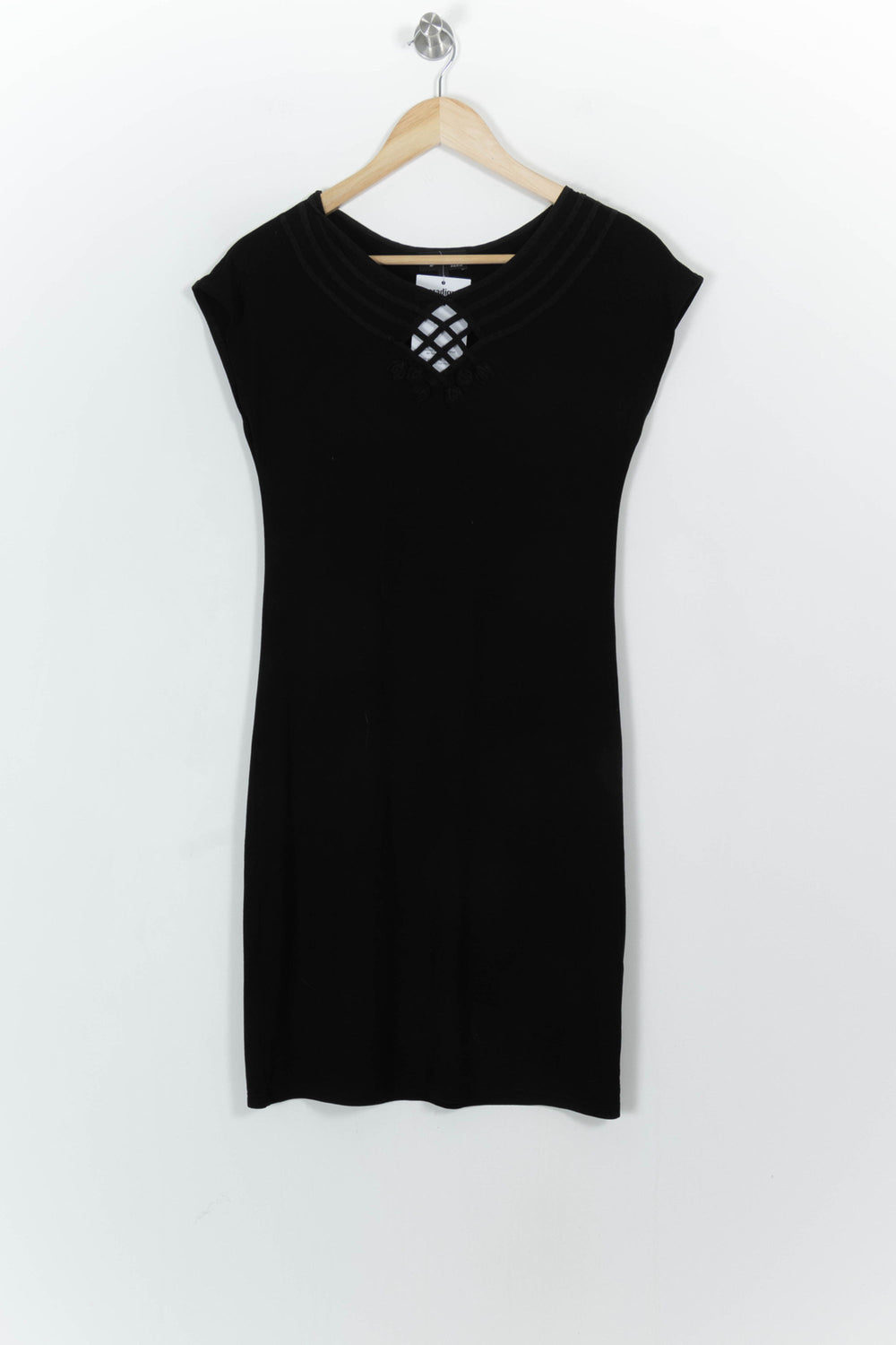 Robe Courte Noire - Taille S/36 de la marque Agnès b. | PARAD104430 - Vendu par Paradigme - Image 2