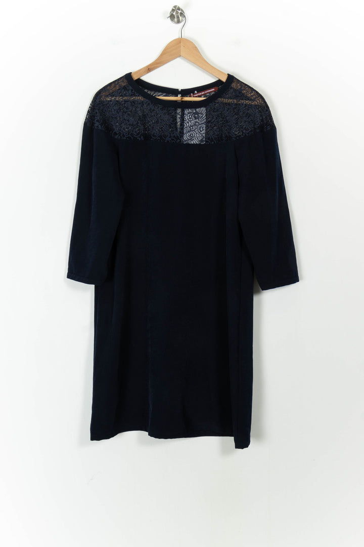 Robe Droite Bleu - Taille M/38 de la marque Comptoir des Cotonniers | PARAD104436 - Vendu par Paradigme - Image 2