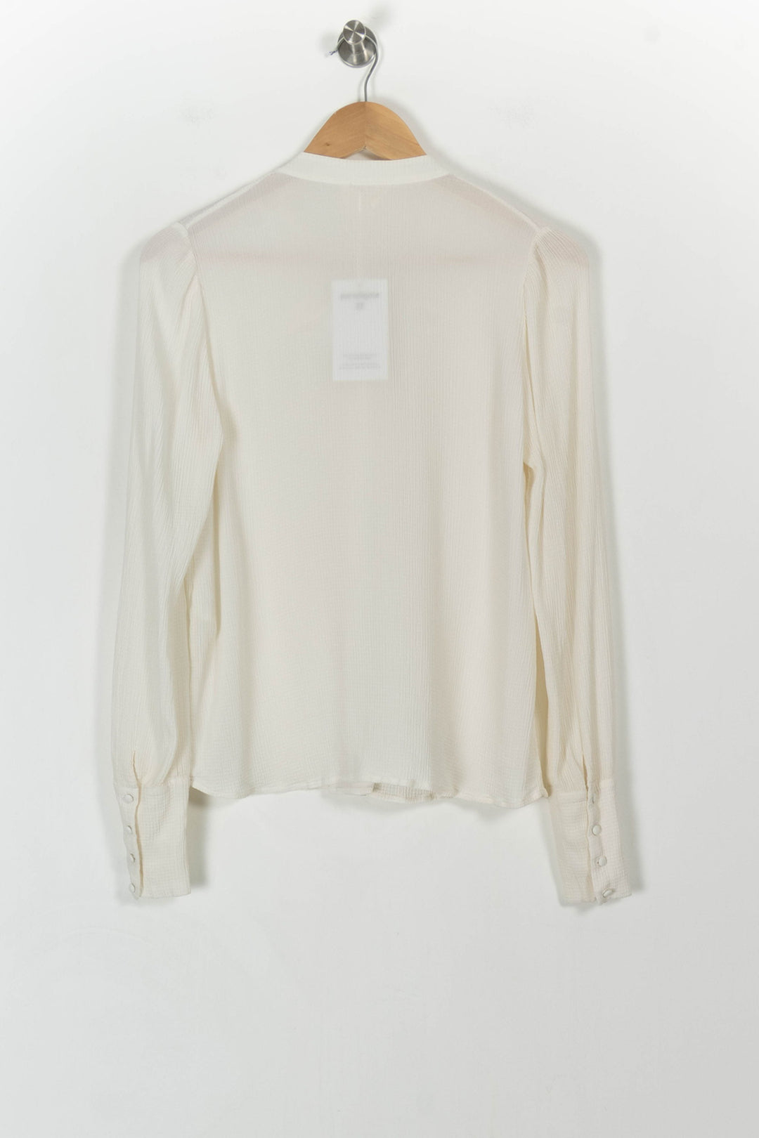 Blouse Beige - Taille M/38 de la marque Sézane | PARAD104437 - Vendu par Paradigme - Image 4