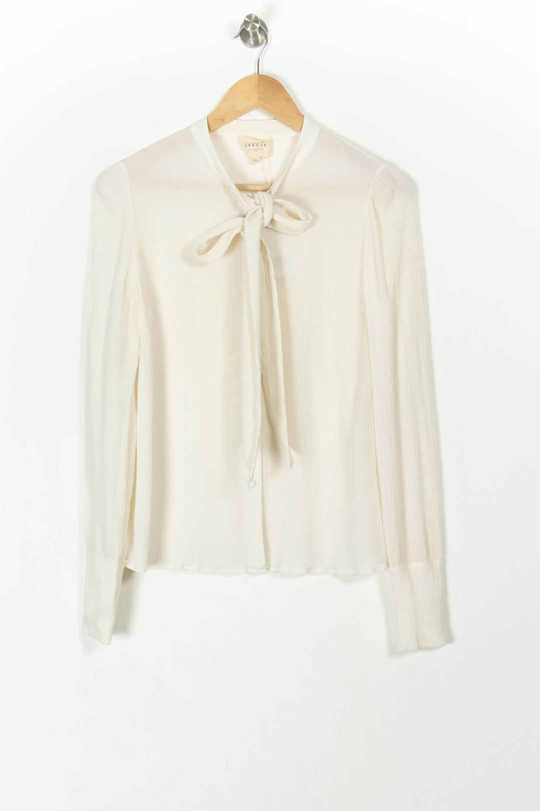 Blouse Beige - Taille M/38 de la marque Sézane | PARAD104437 - Vendu par Paradigme - Image 2