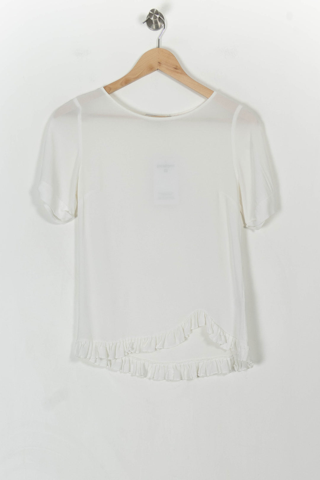 Tee-shirt Blanc - Taille M/38 de la marque Sandro | PARAD104438 - Vendu par Paradigme - Image 2