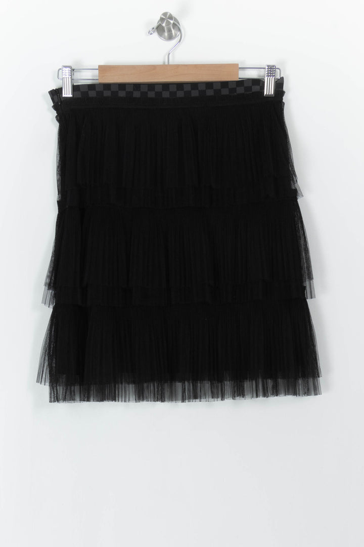 Jupe Plissée Noire - Taille S/36 de la marque IKKS | PARAD104441 - Vendu par Paradigme - Image 4