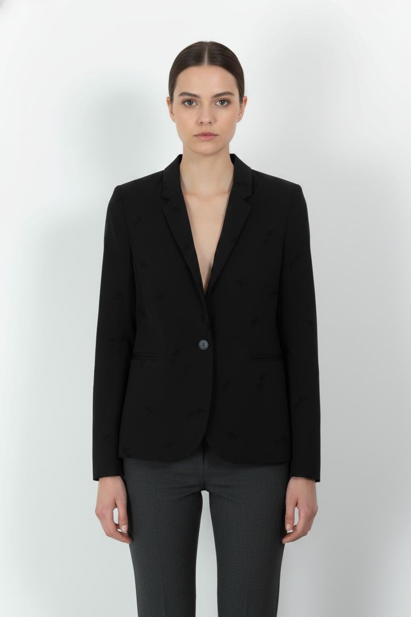 Blazer Noir - Taille M/38 de la marque IKKS | PARAD104442 - Vendu par Paradigme - Image 1