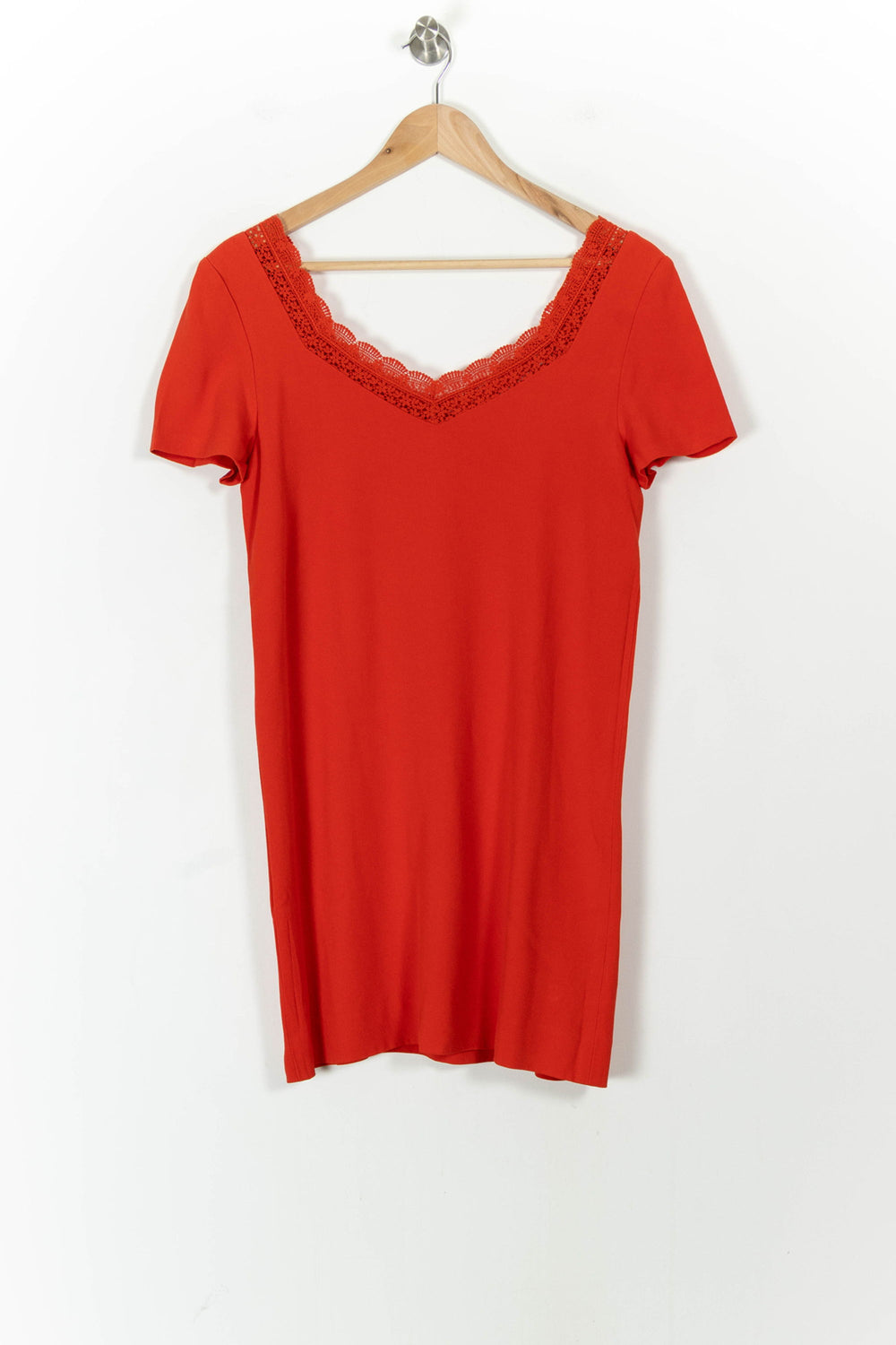Robe Courte Orange - Taille M/38 de la marque Sézane | PARAD104445 - Vendu par Paradigme - Image 2