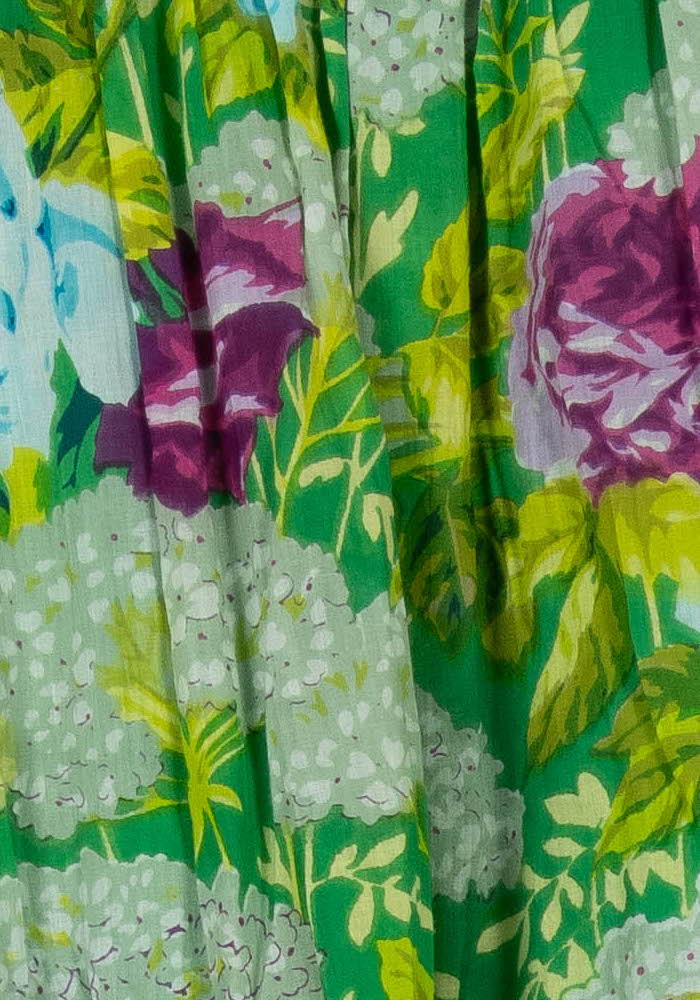 Jupe Midi Verte et Violette - Taille S/36 de la marque Derhy | PARAD104449 - Vendu par Paradigme - Image 3