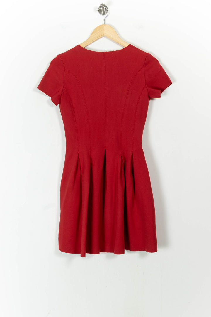 Robe Courte Rouge - Taille M/38 de la marque Maje | PARAD104451 - Vendu par Paradigme - Image 4