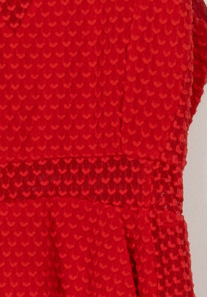 Robe Sans Manches Rouge - Taille S/36 de la marque Maje | PARAD104454 - Vendu par Paradigme - Image 3