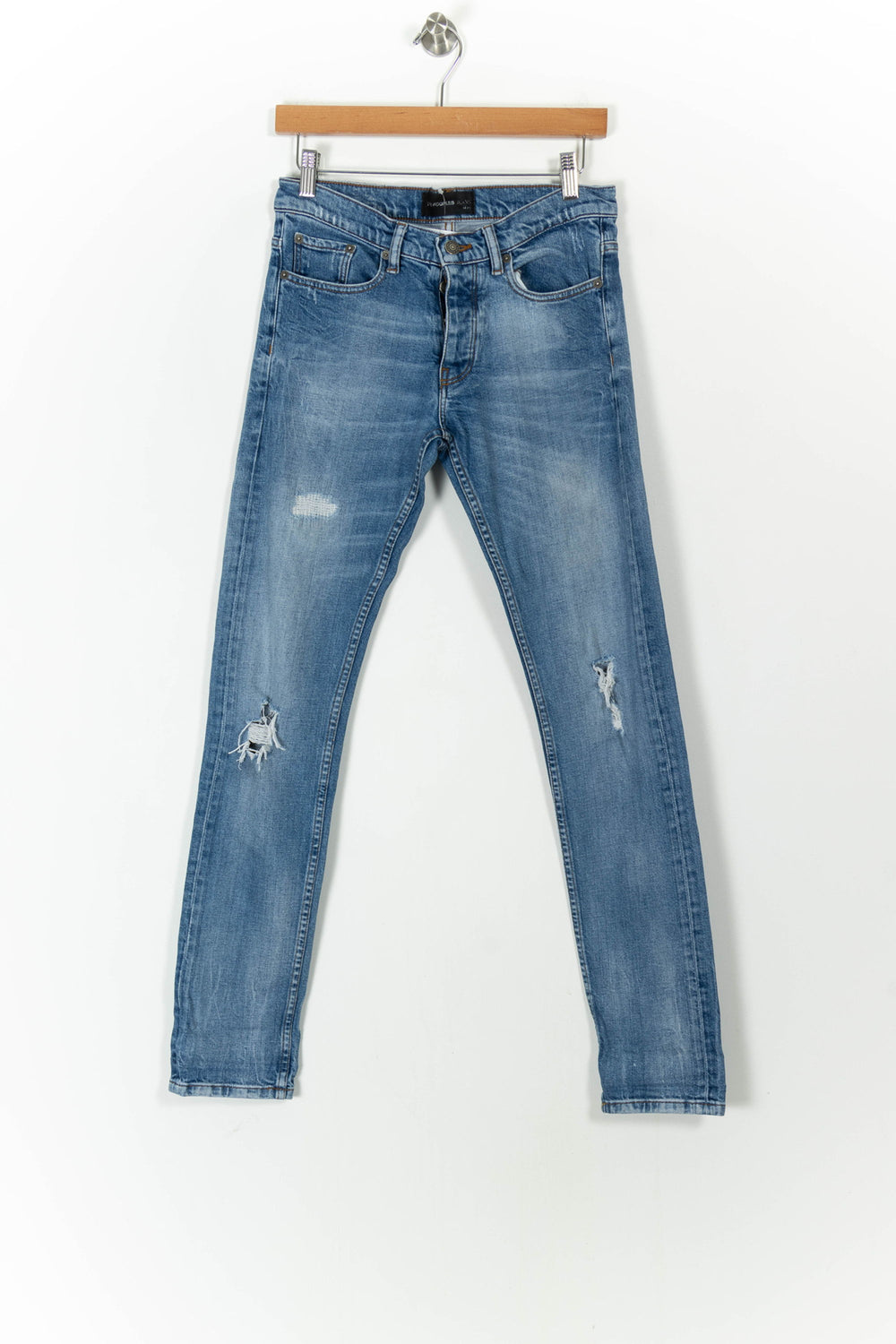 Jean Skinny Bleu - Taille M/38 de la marque The Kooples | PARAD104458 - Vendu par Paradigme - Image 2
