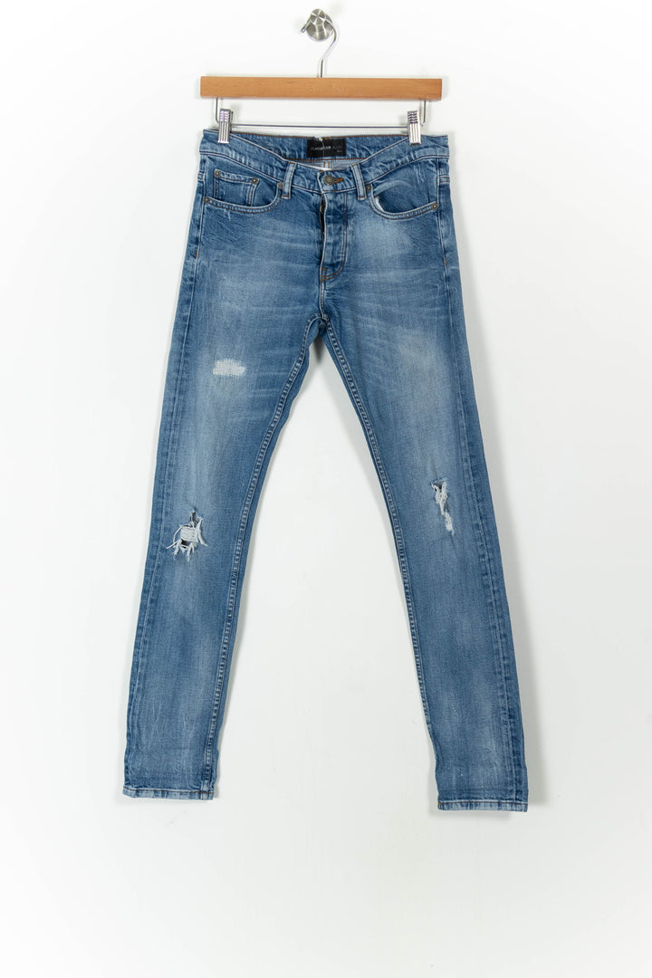 Jean Skinny Bleu - Taille M/38 de la marque The Kooples | PARAD104458 - Vendu par Paradigme - Image 2