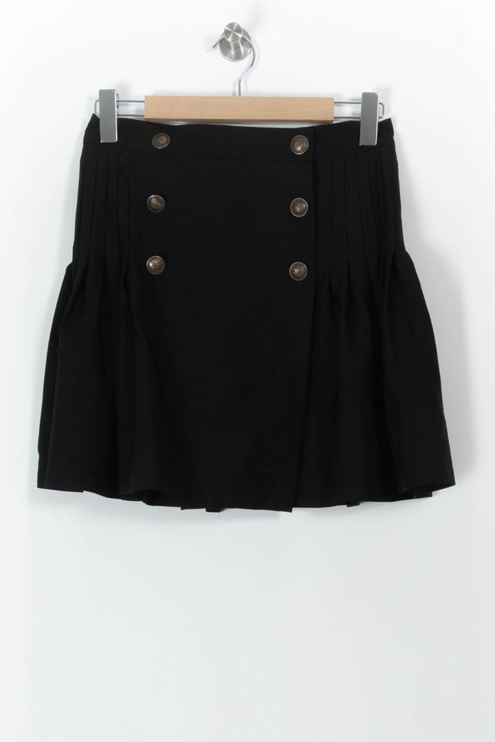 Jupe Patineuse Noire - Taille M/38 de la marque The Kooples | PARAD104461 - Vendu par Paradigme - Image 2