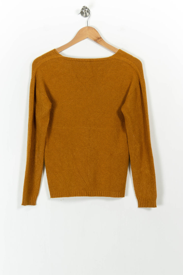 Pull Orange - Taille XS/34 de la marque La Fée Maraboutée | PARAD104463 - Vendu par Paradigme - Image 4