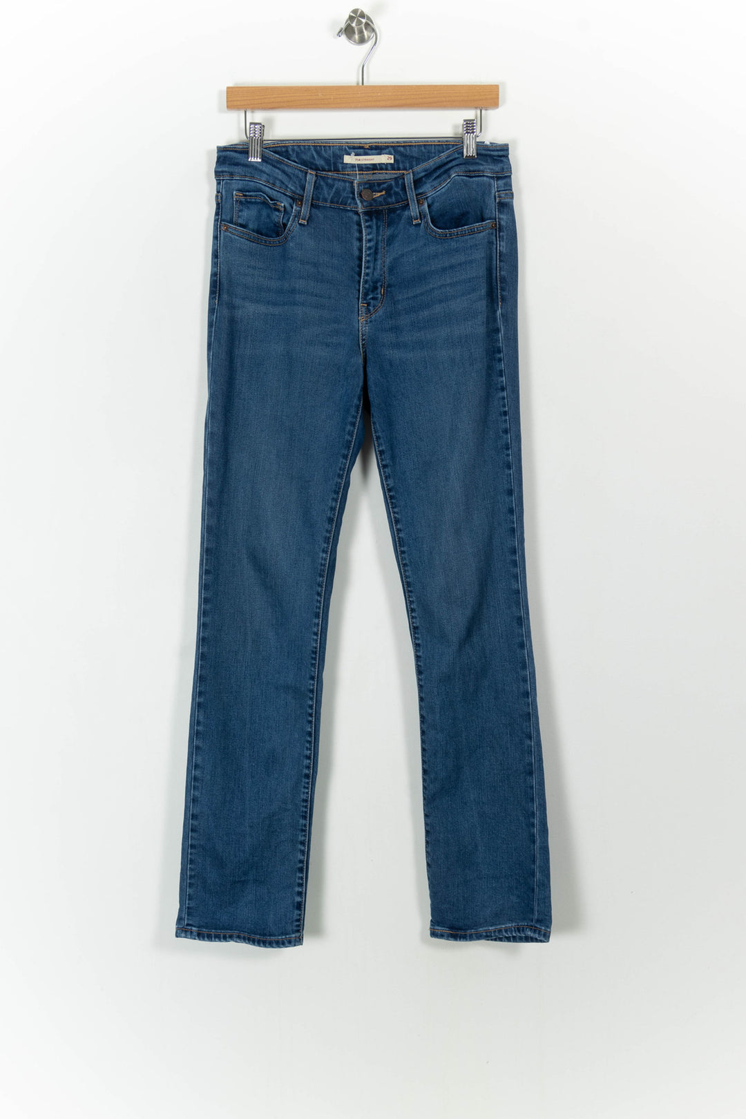 Jean Bootcut Bleu - Taille M/38 de la marque Levi's | PARAD104466 - Vendu par Paradigme - Image 2