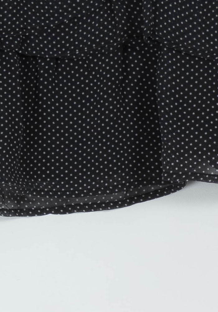 Jupe Volantée Noire à Pois Blancs - Taille S/36 de la marque Kookai | PARAD104468 - Vendu par Paradigme - Image 3