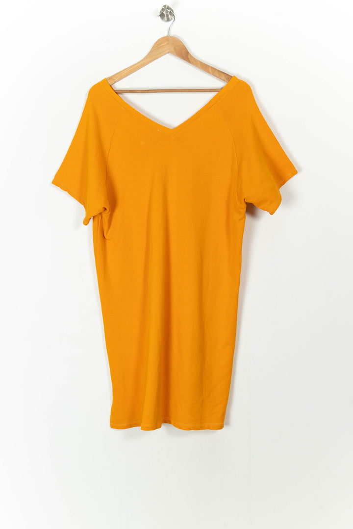 Robe T-shirt Orange - Taille XS/34 de la marque American Vintage | PARAD104473 - Vendu par Paradigme - Image 4