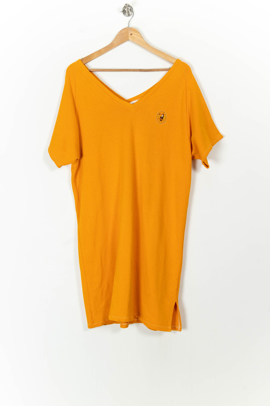 Robe T-shirt Orange - Taille XS/34 de la marque American Vintage | PARAD104473 - Vendu par Paradigme - Image 2