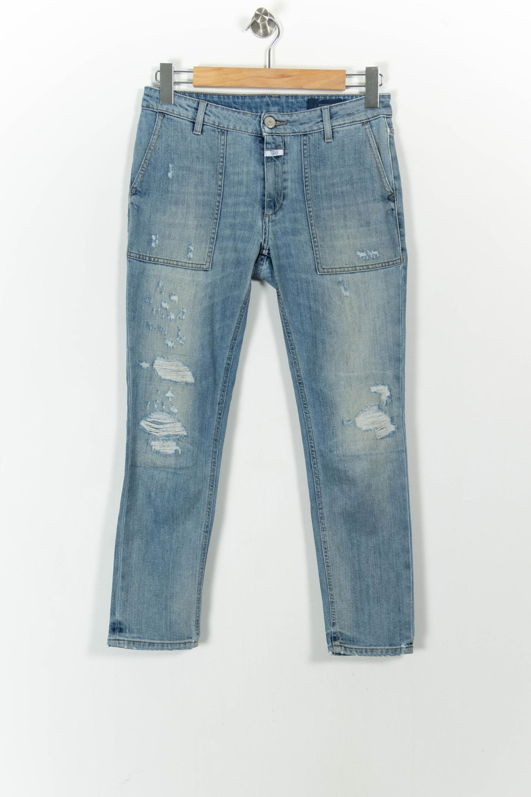 Jean Délavé Bleu - Taille XS/34 de la marque Closed | PARAD104479 - Vendu par Paradigme - Image 2