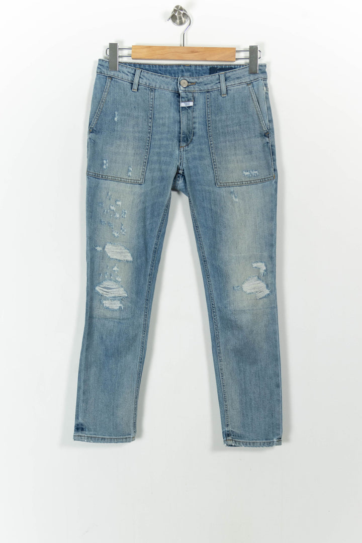 Jean Délavé Bleu - Taille XS/34 de la marque Closed | PARAD104479 - Vendu par Paradigme - Image 2