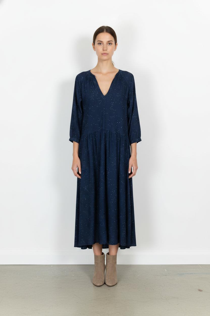 Robe longue bleue - Taille L/40 de la marque Modetrotter | PARAD104486 - Vendu par Paradigme - Image 1