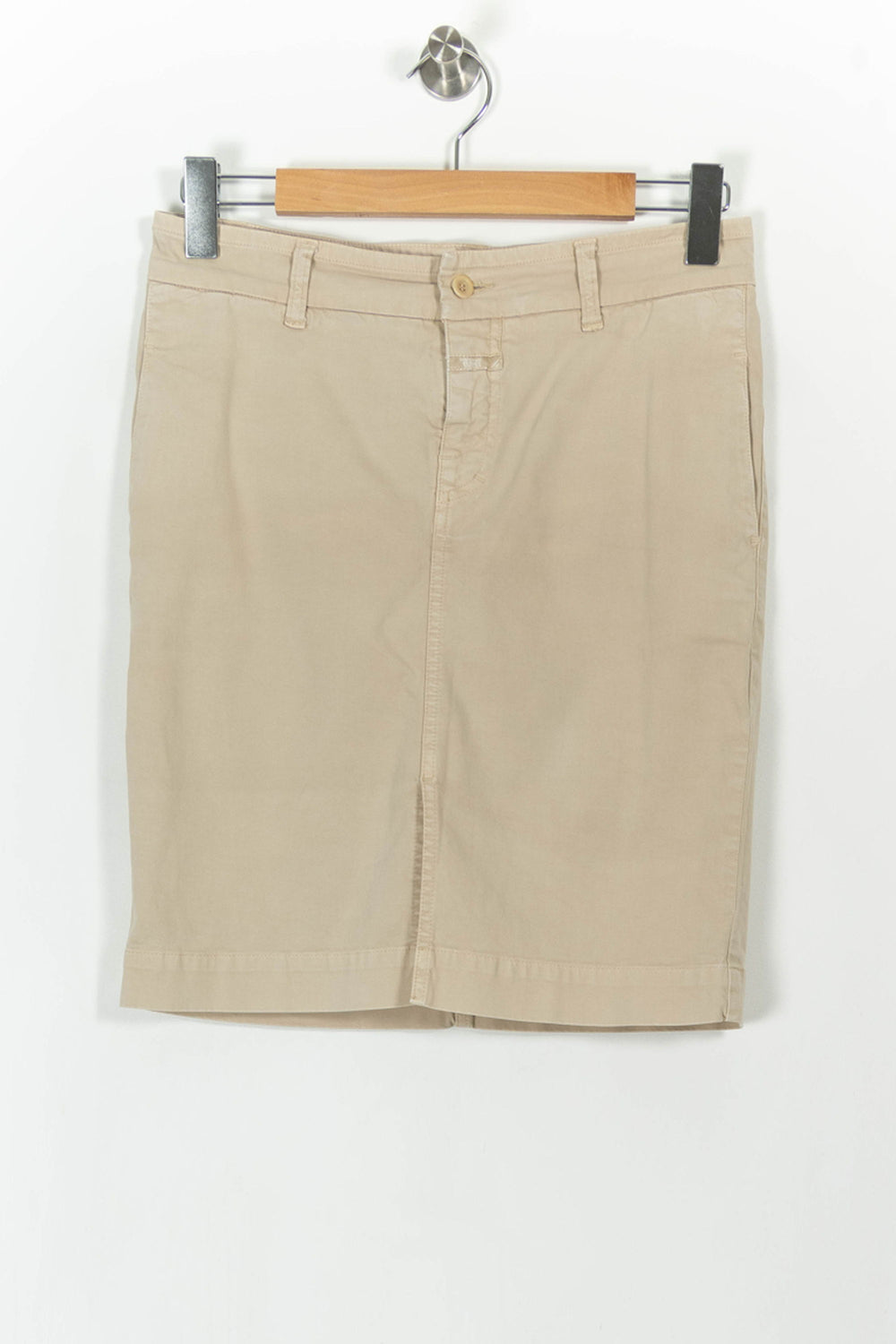 Jupe Droite Beige - Taille XS/34 de la marque Closed | PARAD104488 - Vendu par Paradigme - Image 2