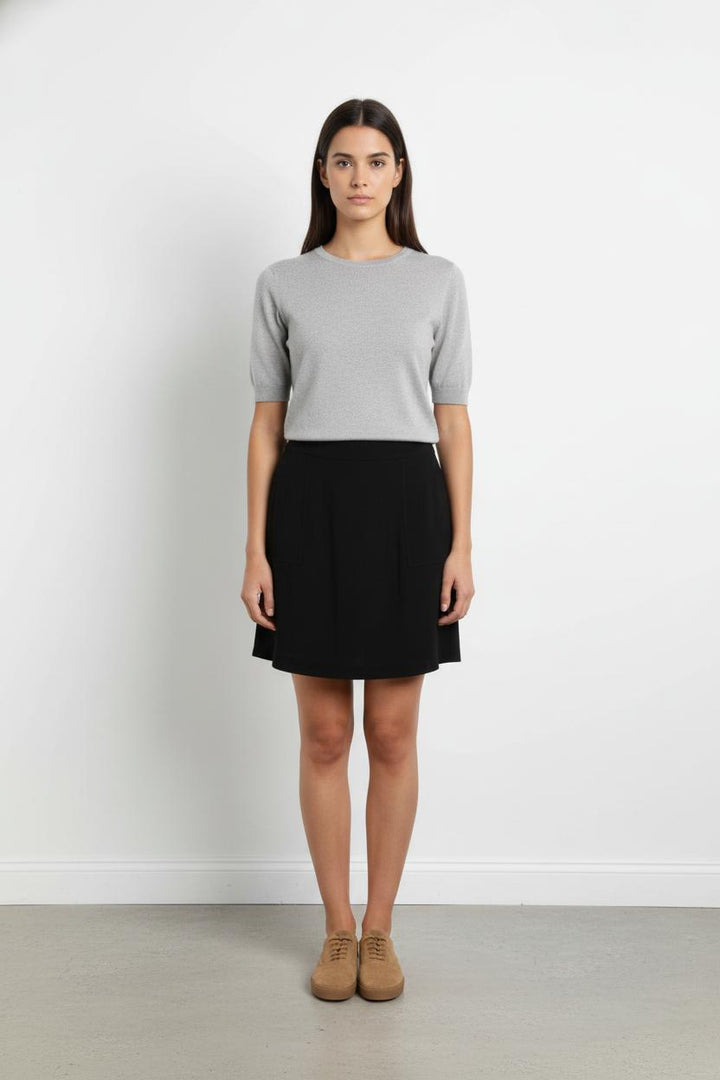 Jupe Courte Noire - Taille M/38 de la marque Sud express | PARAD104491 - Vendu par Paradigme - Image 1