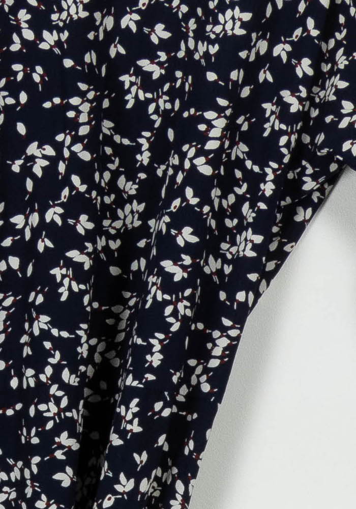 Robe Fleurie Bleu et Blanc - Taille XS/34 de la marque Comptoir des Cotonniers | PARAD104492 - Vendu par Paradigme - Image 3