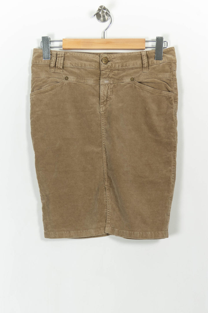 Jupe Droite Beige - Taille XL/42 de la marque Closed | PARAD104504 - Vendu par Paradigme - Image 2