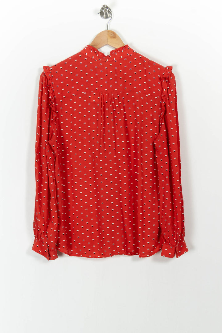 Blouse Rouge et Blanche - Taille XL/42 de la marque Kookai | PARAD104508 - Vendu par Paradigme - Image 4