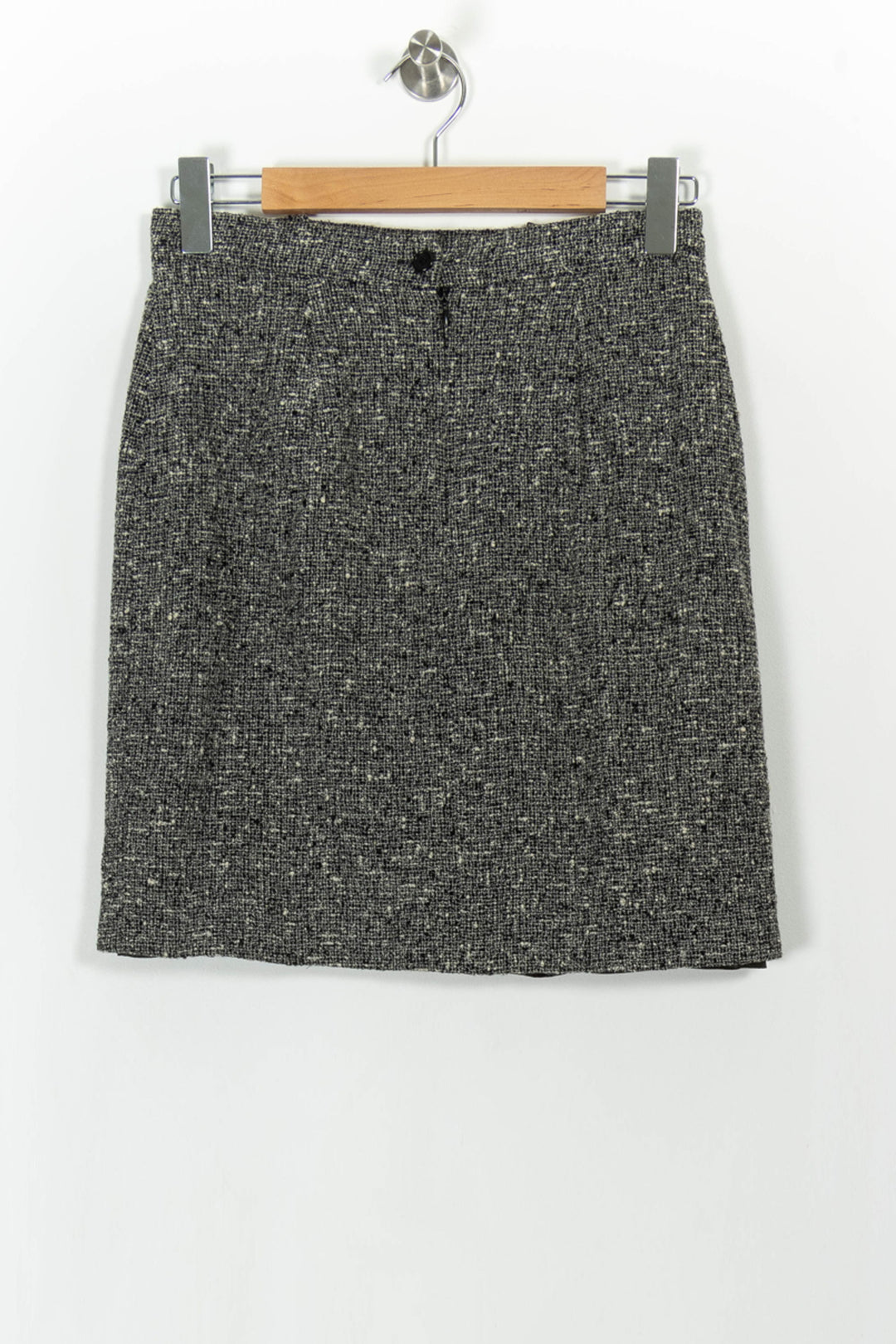 Jupe Droite Grise - Taille XL/42 de la marque Gerard Darel | PARAD104511 - Vendu par Paradigme - Image 4