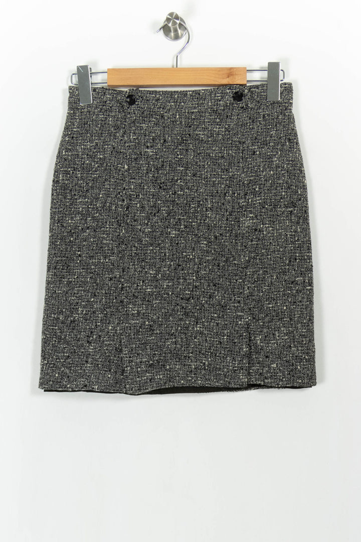 Jupe Droite Grise - Taille XL/42 de la marque Gerard Darel | PARAD104511 - Vendu par Paradigme - Image 2