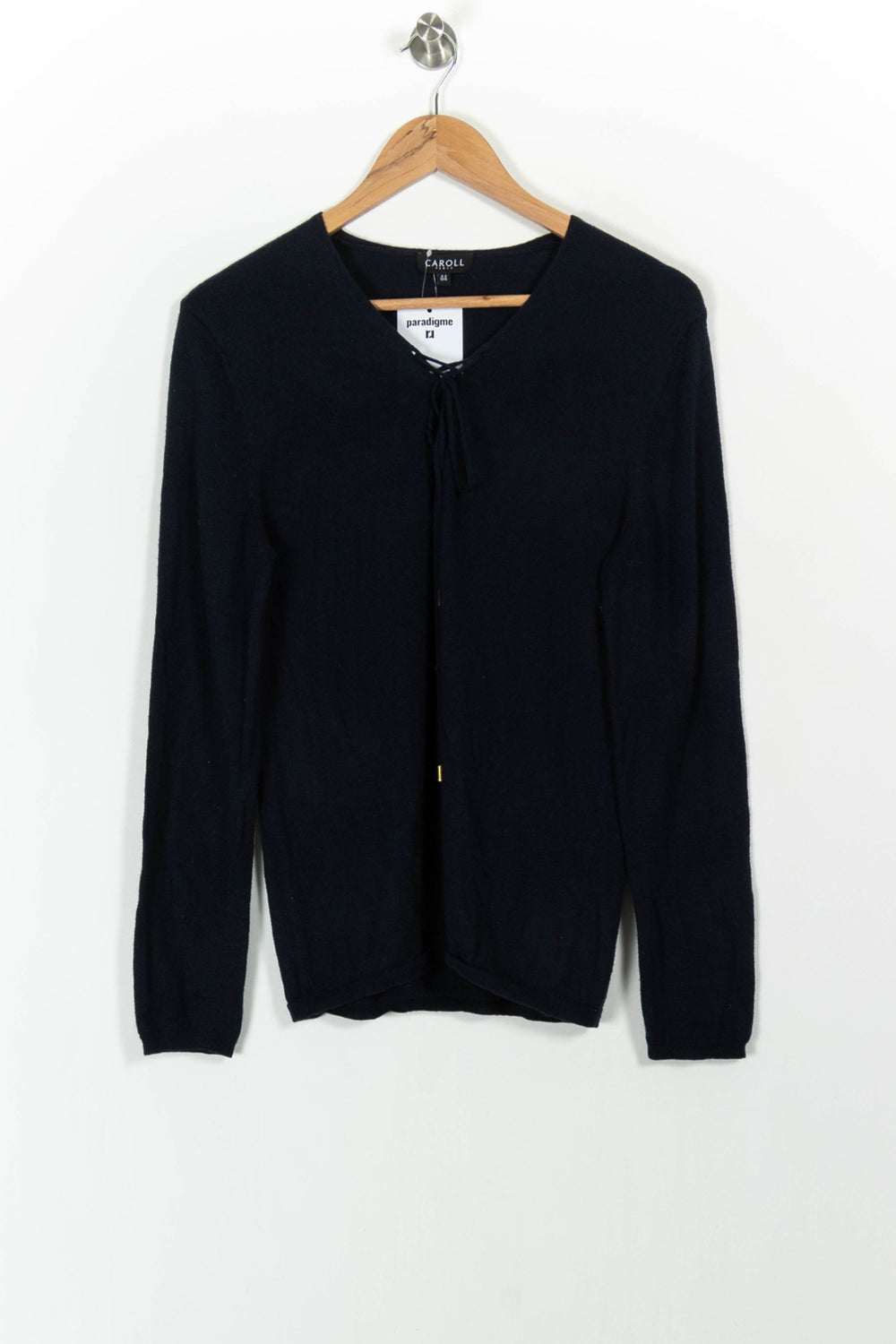 Cardigan Bleu - Taille XXL/44 de la marque Caroll | PARAD104512 - Vendu par Paradigme - Image 2