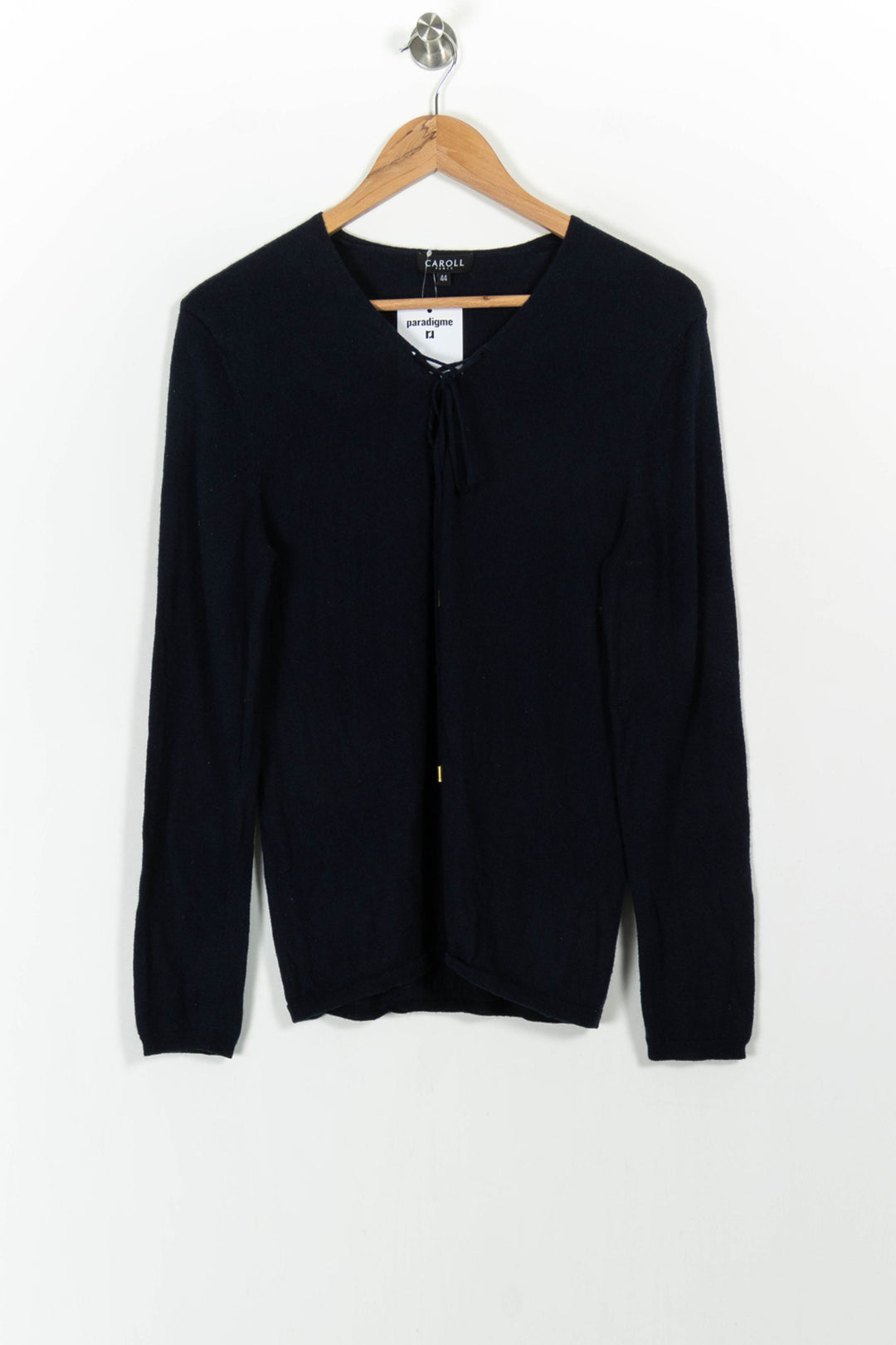 Cardigan Bleu - Taille XXL/44 de la marque Caroll | PARAD104512 - Vendu par Paradigme - Image 2