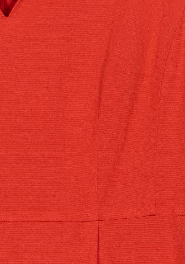 Robe Sans Manches Rouge et Noire - Taille XXL/44 de la marque Maison 123 | PARAD104513 - Vendu par Paradigme - Image 3