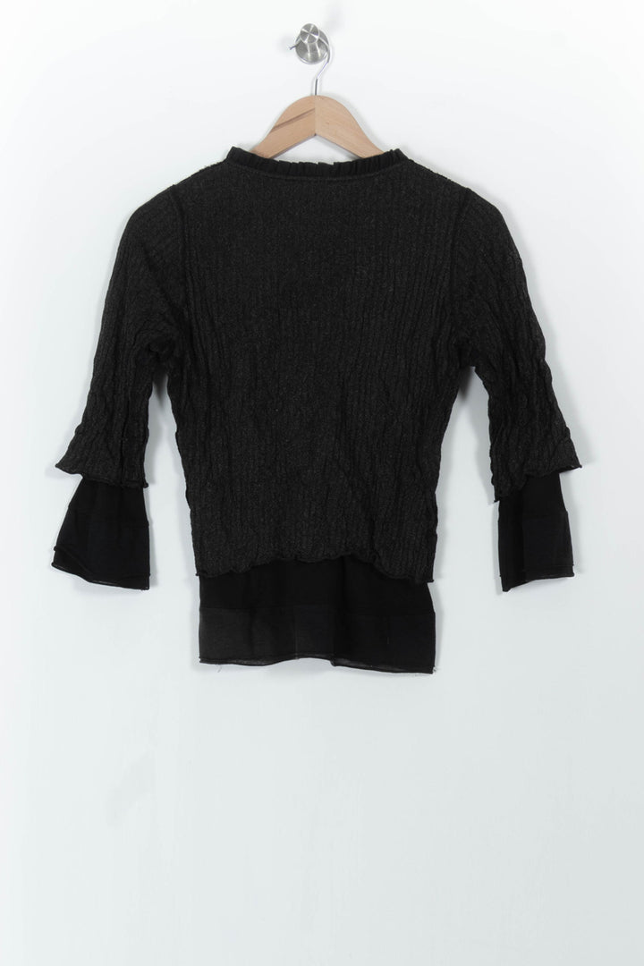 Cardigan Noir - Taille XL/42 de la marque One Step | PARAD104515 - Vendu par Paradigme - Image 4