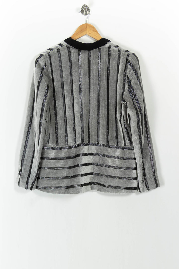 Blazer Gris et Noir - Taille M/38 de la marque IKKS | PARAD104518 - Vendu par Paradigme - Image 4