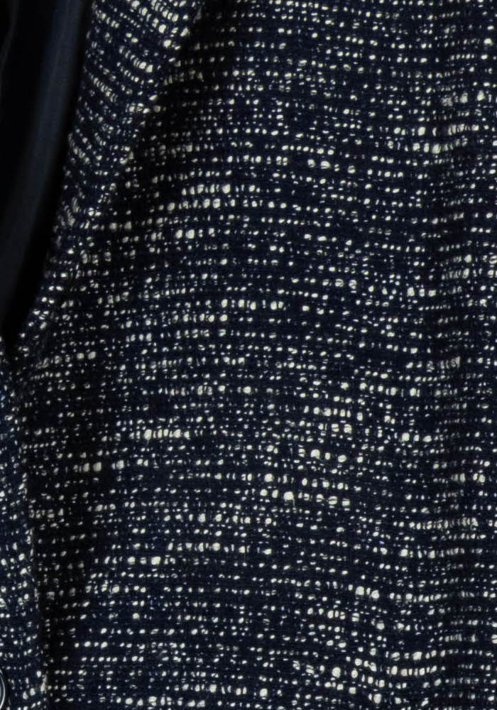 Manteau Bleu et Blanc - Taille L/40 de la marque La Fée Maraboutée | PARAD104527 - Vendu par Paradigme - Image 3