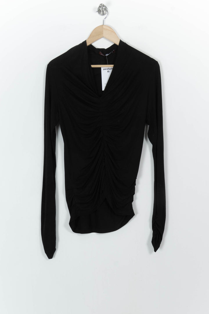 Blouse Noire - Taille M/38 de la marque Comptoir des Cotonniers | PARAD104532 - Vendu par Paradigme - Image 2