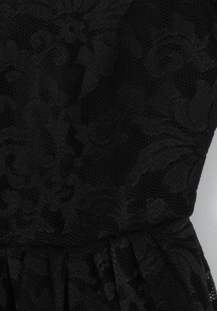 Robe Dentelle Noire - Taille S/36 de la marque Maje | PARAD104534 - Vendu par Paradigme - Image 3