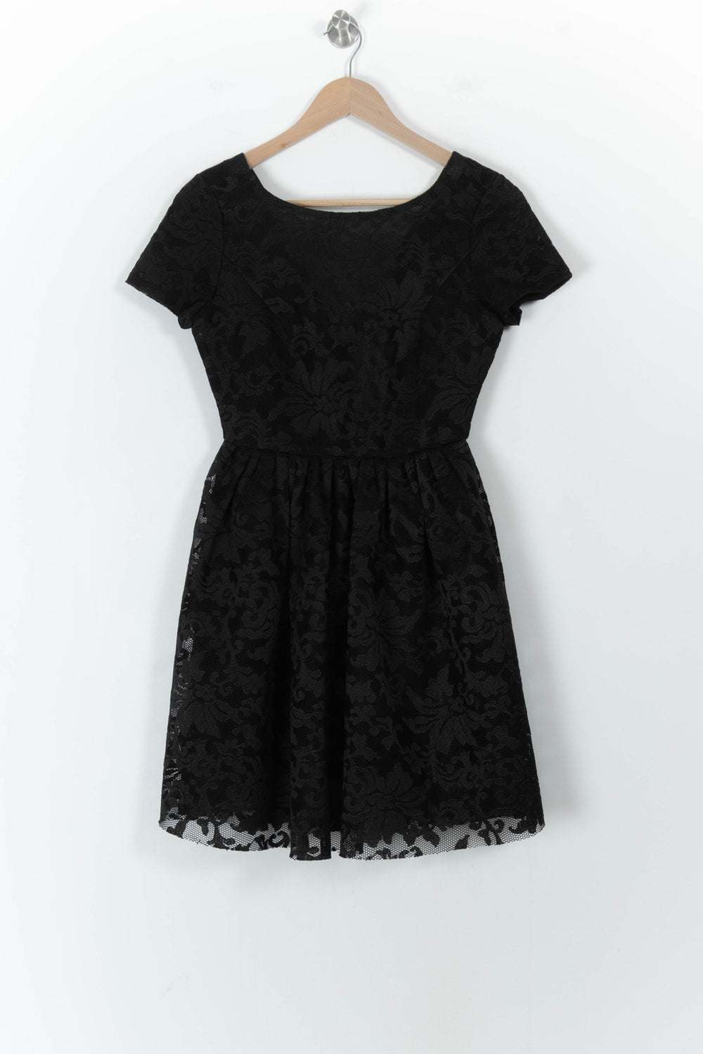 Robe Dentelle Noire - Taille S/36 de la marque Maje | PARAD104534 - Vendu par Paradigme - Image 2