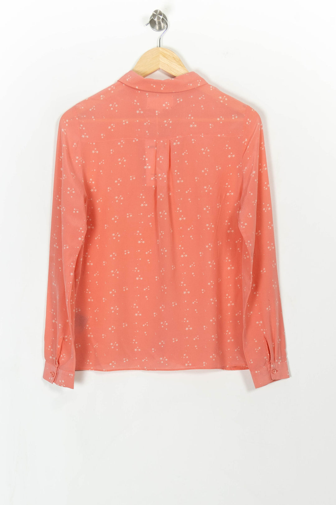 Chemise Rose à Motifs Blancs - Taille M/38 de la marque Sud express | PARAD104536 - Vendu par Paradigme - Image 4