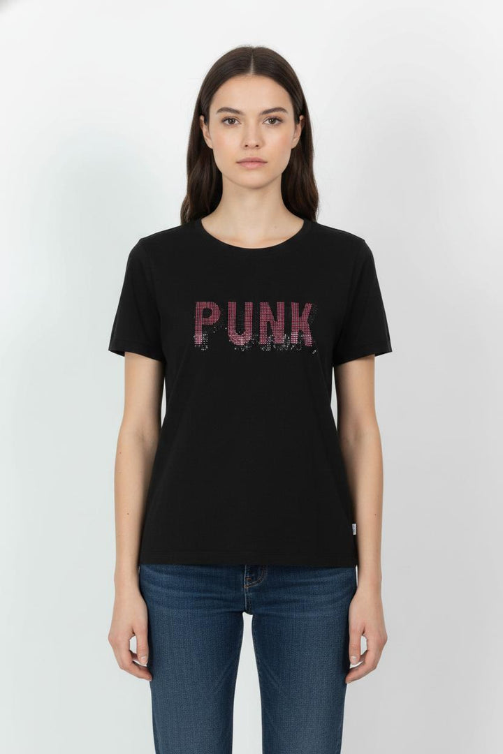 Tee-shirt Noir - Taille L/40 de la marque Zadig&Voltaire | PARAD104537 - Vendu par Paradigme - Image 1