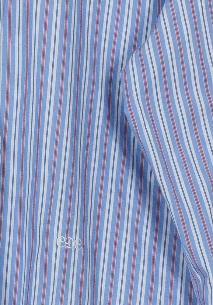 Chemise Rayée Bleue et Blanche - Taille M/38 de la marque Comptoir des Cotonniers | PARAD104538 - Vendu par Paradigme - Image 3