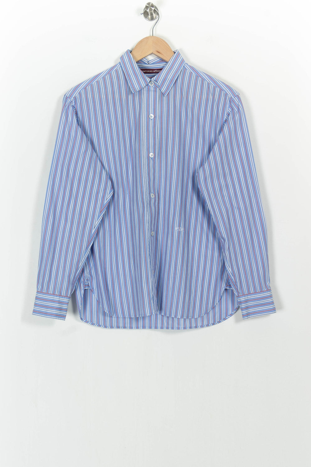 Chemise Rayée Bleue et Blanche - Taille M/38 de la marque Comptoir des Cotonniers | PARAD104538 - Vendu par Paradigme - Image 2