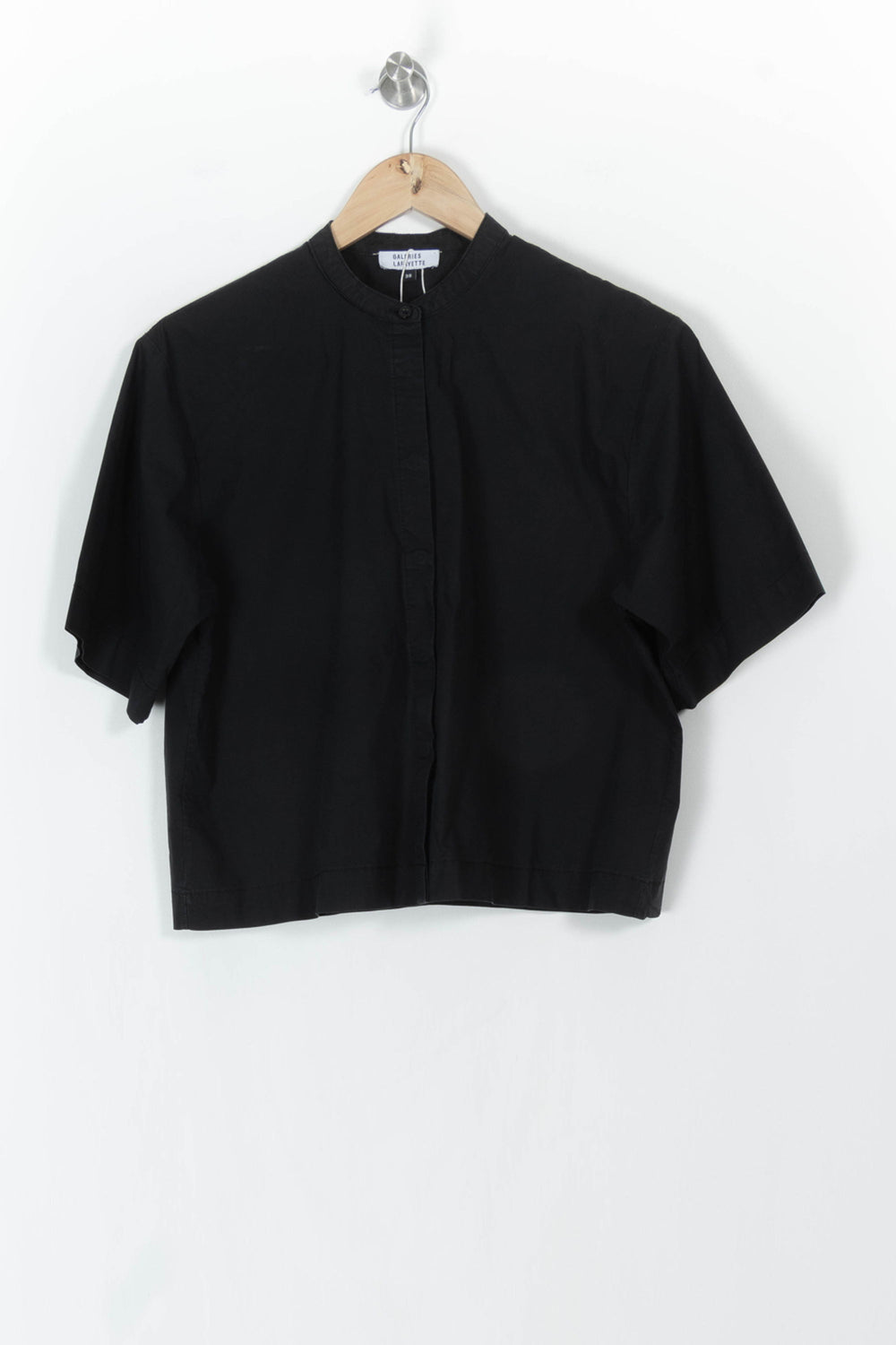 Chemise Noire - Taille M/38 de la marque Galeries Lafayette | PARAD104542 - Vendu par Paradigme - Image 2