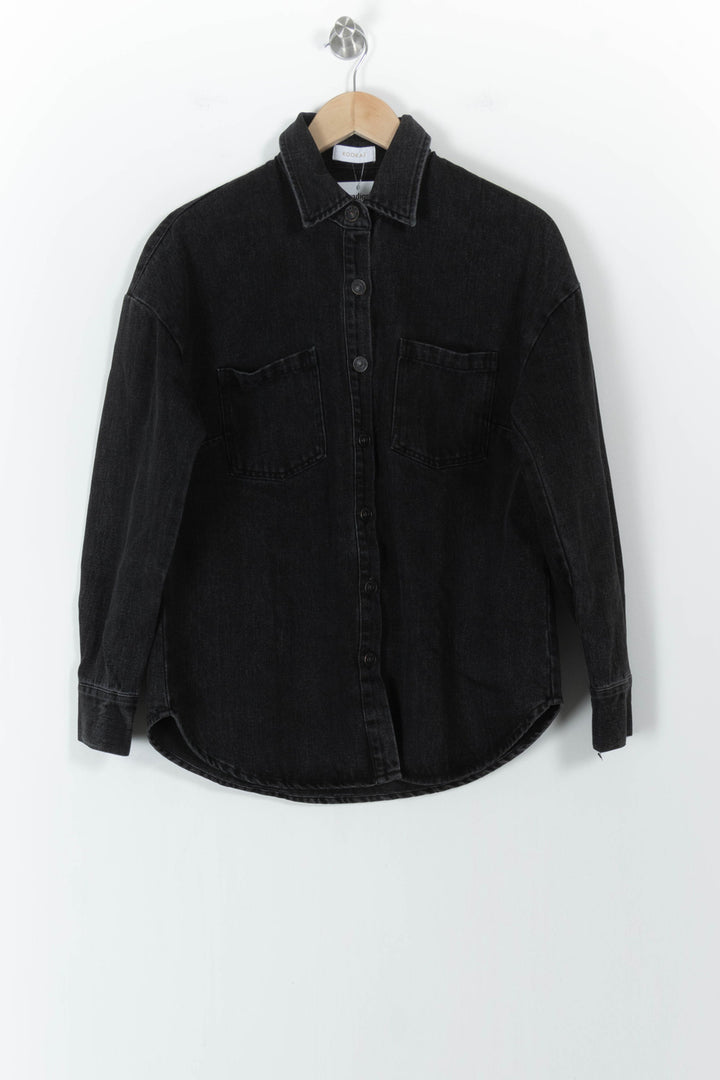 Surchemise Noire - Taille S/36 de la marque Kookai | PARAD104546 - Vendu par Paradigme - Image 2