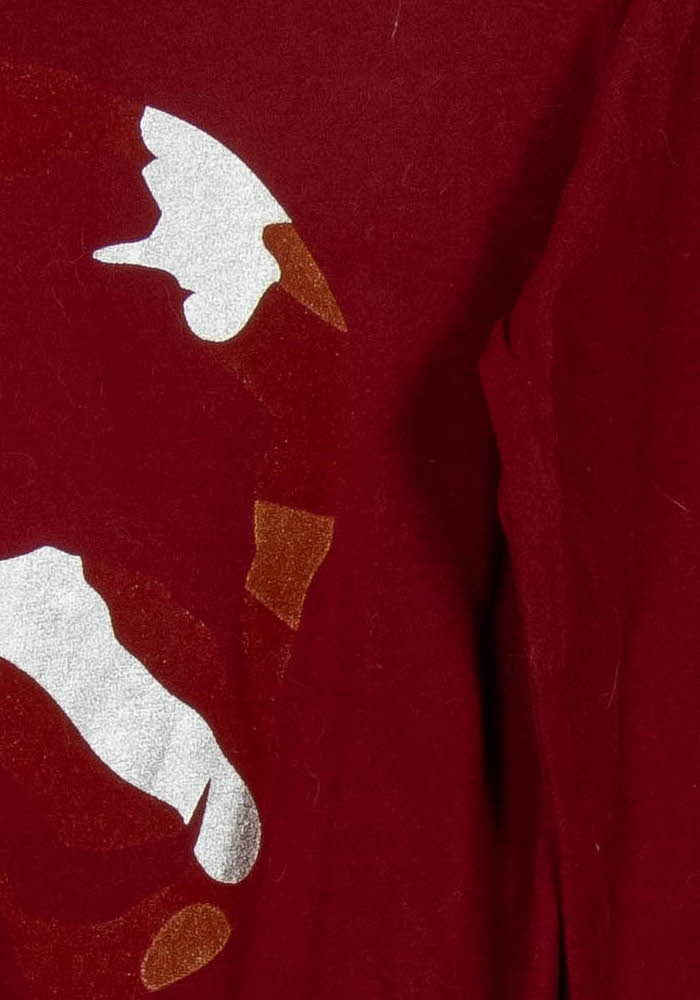 Tee-shirt manches longues bordeaux - Taille S/36 de la marque Zadig&Voltaire | PARAD104547 - Vendu par Paradigme - Image 3
