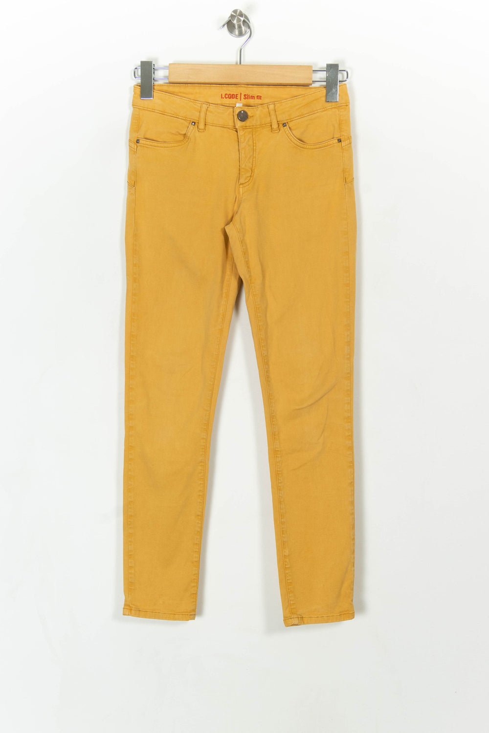 Jean Jaune - Taille S/36 de la marque I.Code | PARAD104550 - Vendu par Paradigme - Image 2