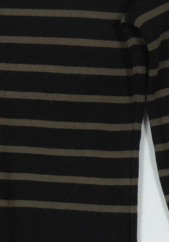Pull Noir et Kaki - Taille S/36 de la marque Kookai | PARAD104551 - Vendu par Paradigme - Image 3